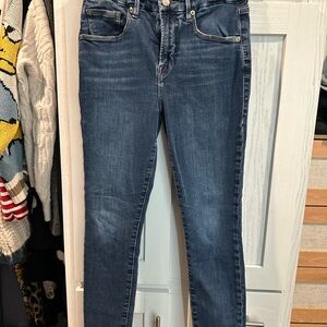 Good American Dark Wash Skinny Jeans